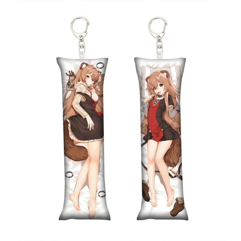 [动漫盾之勇者成名录小抱枕钥匙扣迷你书包挂饰Mini Dakimakura] → [анимэ: Защитник слабых] мини-подушка брелок ключей рюкзак подвеска