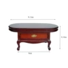 With a drawer coffee table