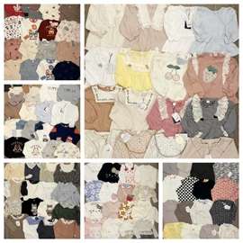 童装杂款包;童套装;连身衣、爬服