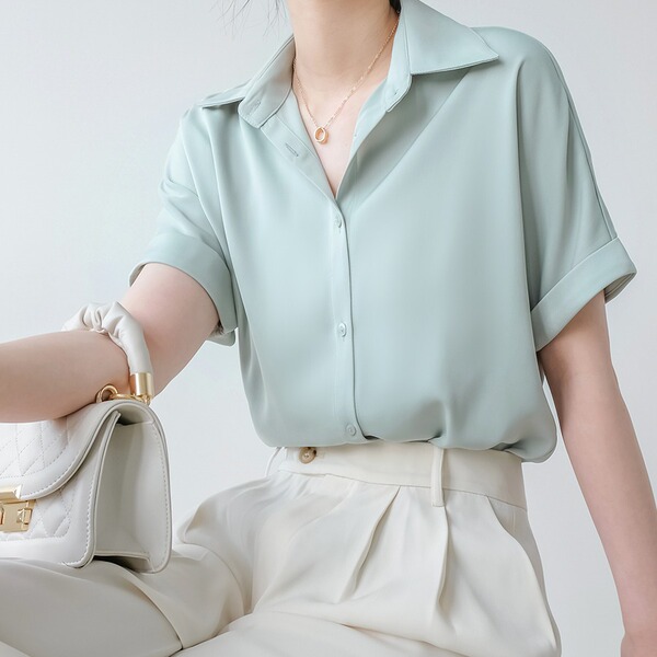 Summer thin Japanese design shirt