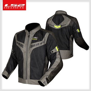 LS2 motosiklet velosiped kostyumu, kişilər üçün yay torlu nəfəs alan gödəkçə MJ158