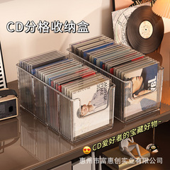 Cdディスク収納ボックスデスクトップディスクテープ収納収納ボックスビニールレコードアルバム展示棚