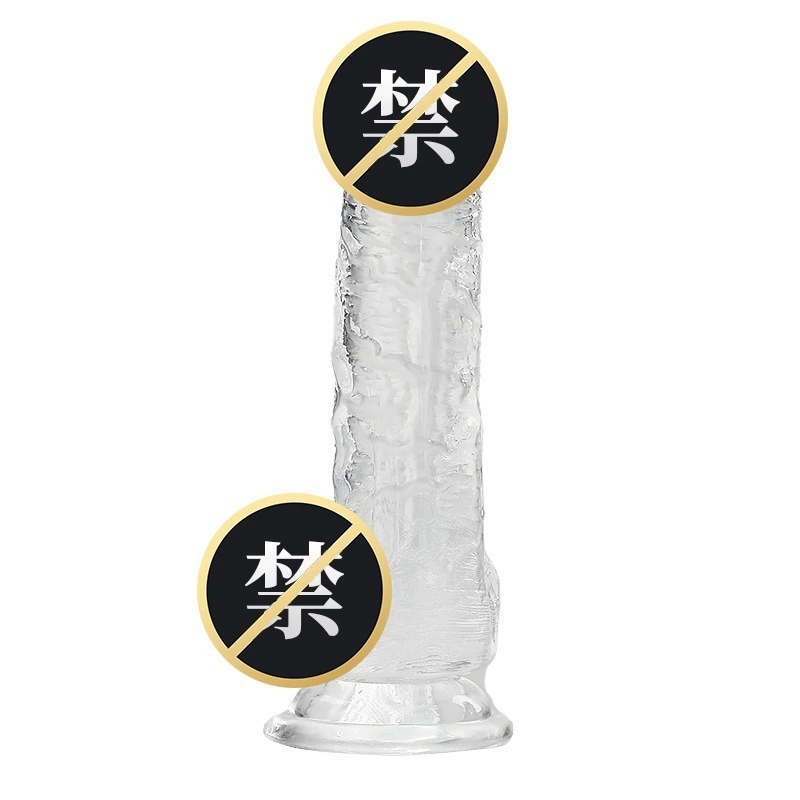 ROSELEX劳乐斯 Transparent Dildos Crystal Dildos New Adult Soft Adult Products Wholesale Dropshipping