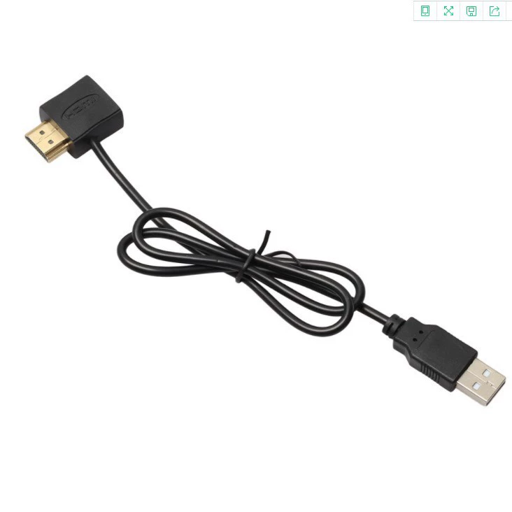 HDMI-кабель HDMI для подачи питания материнской плате, линия питания HDMI, 0,5 метра