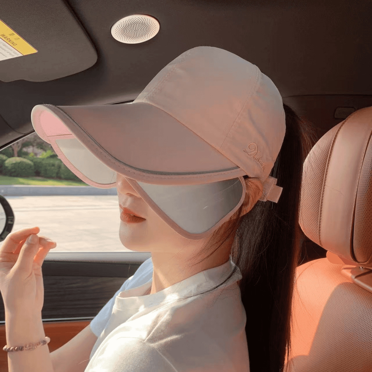 Sombreros grandes brillones de moda al aire libre versátil sombrero solar de verano transpirable anti-UV cubrir la cara deporte de verano ciclismo