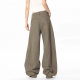 OREETA, Washed Profile Loose Street Fashion Machete Crowd Pants, Fashion Brand American Retro Casual Crowd Banana Pants