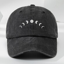 T 88215 Washed distressed embroidered cap ˮϴ���f�̽�������