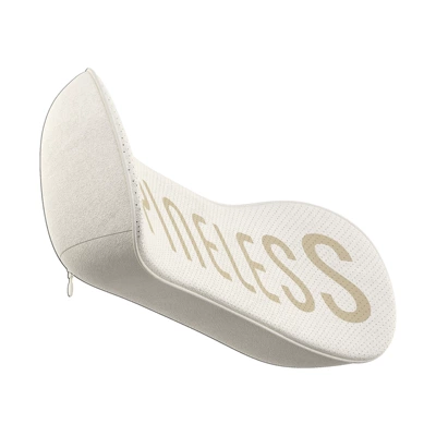 Soft Bone Car Lumbar Waist support - off-white
