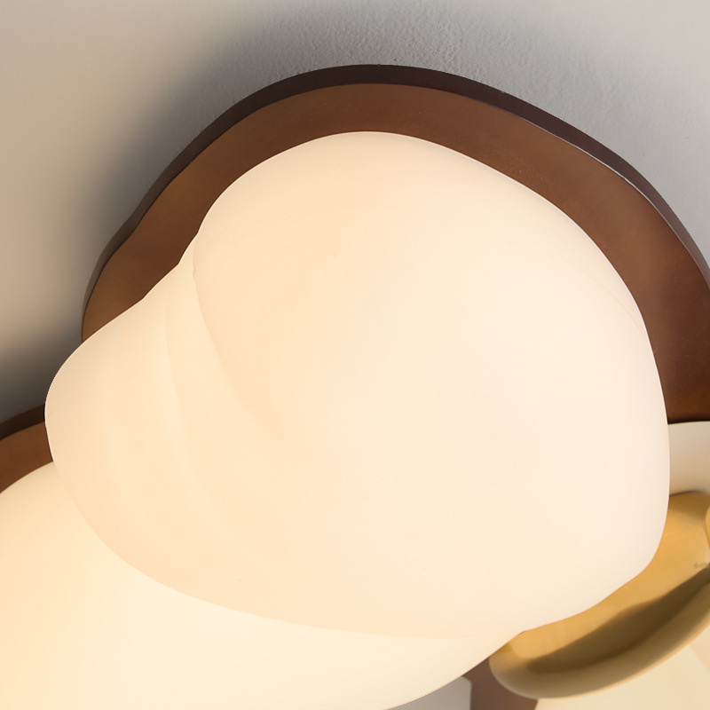 Lámpara de techo de la habitación de los niños, estilo crema medieval, princesa cálida, dormitorio led, lámpara de mariposa, espectro completo, habitación súper brillante