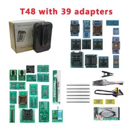 TL866 Third Generation Upgraded T48 USB Universal Programmer T48 Plus NAND EMMC Burner