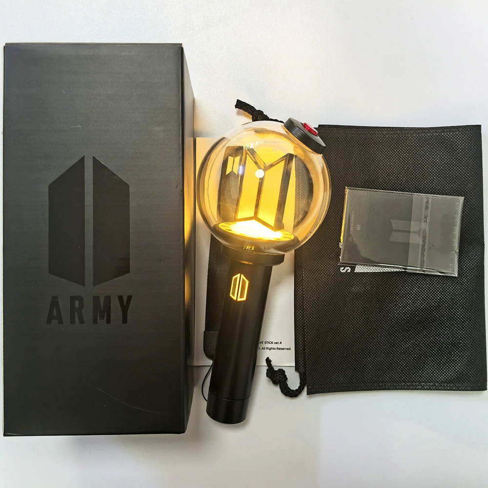 Новый официальный световой палочка поддержки BTS четвертого поколения, приложение Bluetooth версия BTS Версия4 light stick