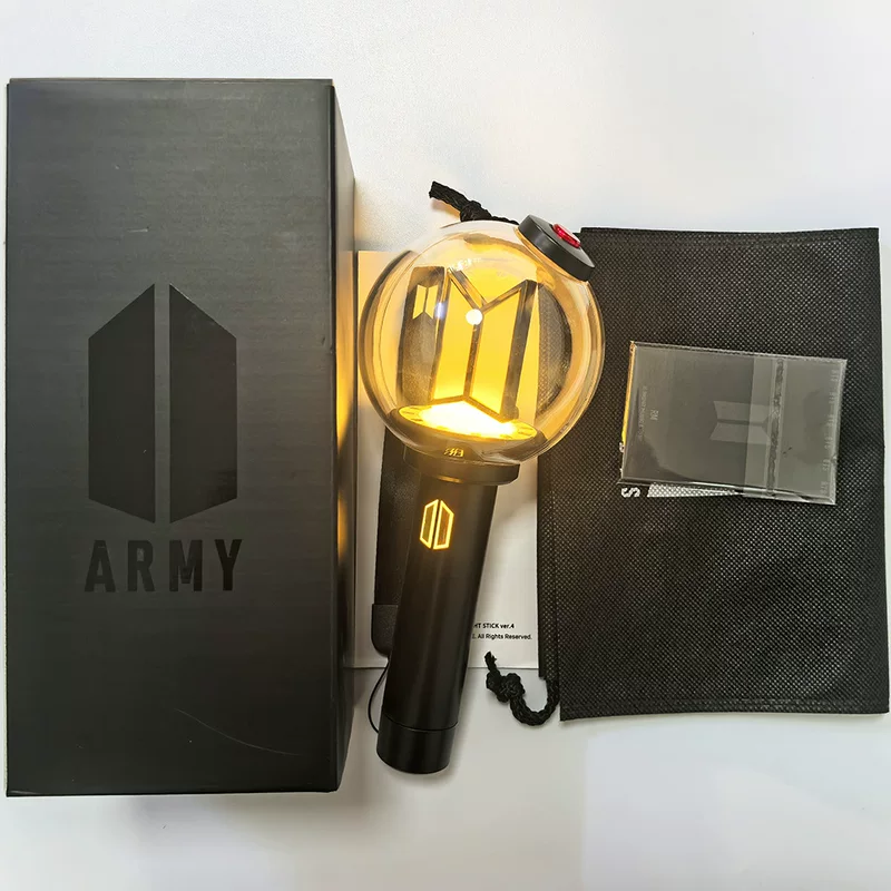 Новый официальный световой палочка поддержки BTS четвертого поколения, приложение Bluetooth версия BTS Версия4 light stick