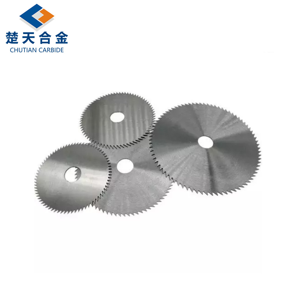 整体硬质合金锯齿片 切不锈钢用钨钢合金锯片 株洲厂家 锯齿粒