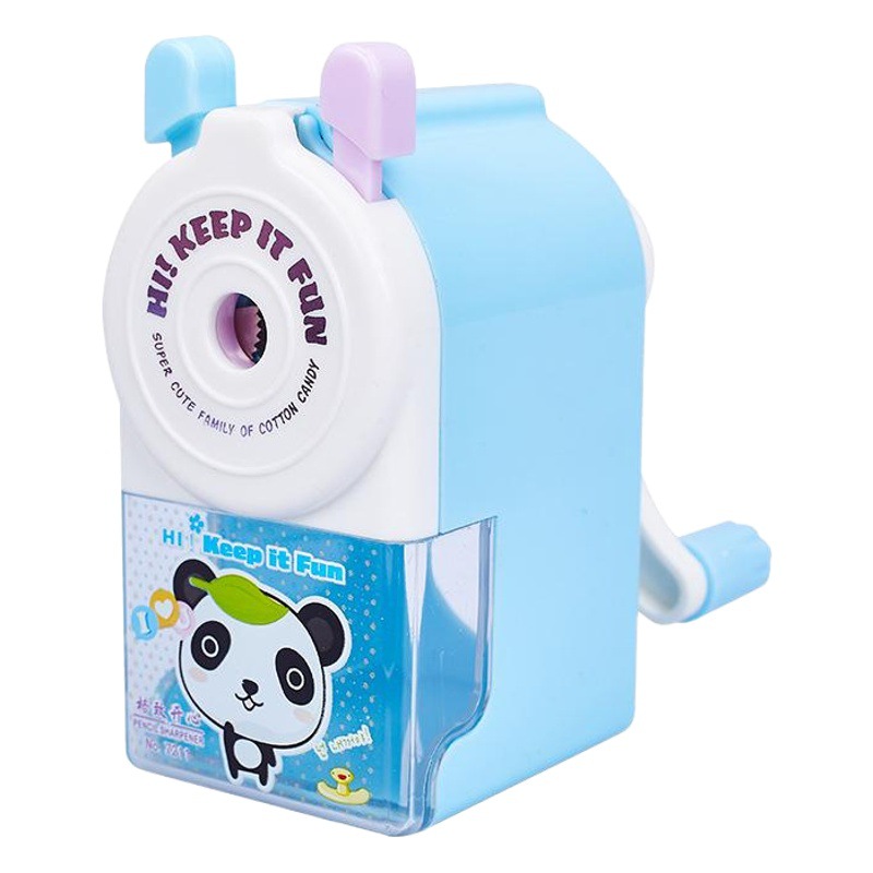 Gezhihappy 7211 Sacapuntas de lápiz de dibujos animados creativos Sacapuntas de lápiz lindo para mascotas Sacapuntas de lápiz de drenaje de comercio electrónico Sacapuntas de lápiz para niños