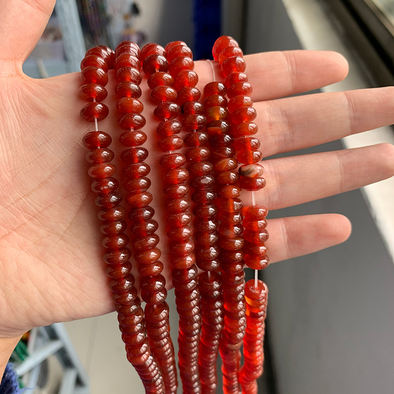 A String 5*8mm Natural Stone Aventurine Amazonite Morganite Irregular Geometric Smooth Jewelry Accessories Beads display picture 40