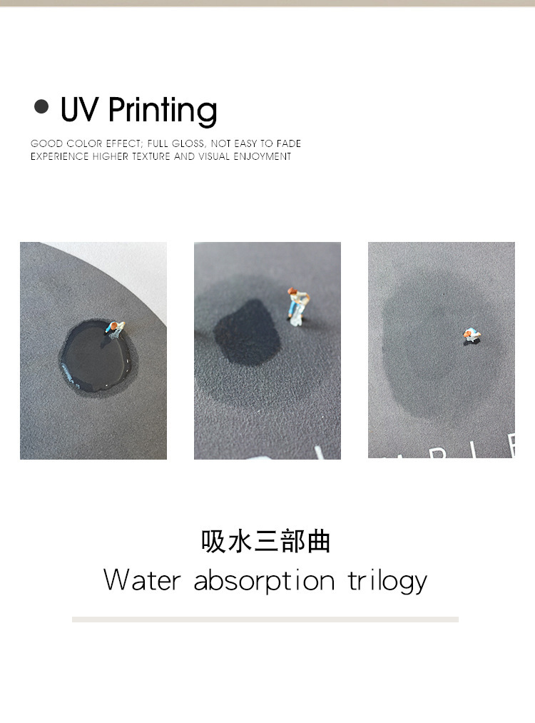Cartoon Diatomaceous Earth Floor Mat for Entryway, Water-Absorbent, Dirt-Resistant, Wear-Resistant Mat for Bathroom and Toilet, Non-Slip Mat