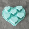 6 Lianlin silicone cake mold chocolate jelly pudding ice baking tool