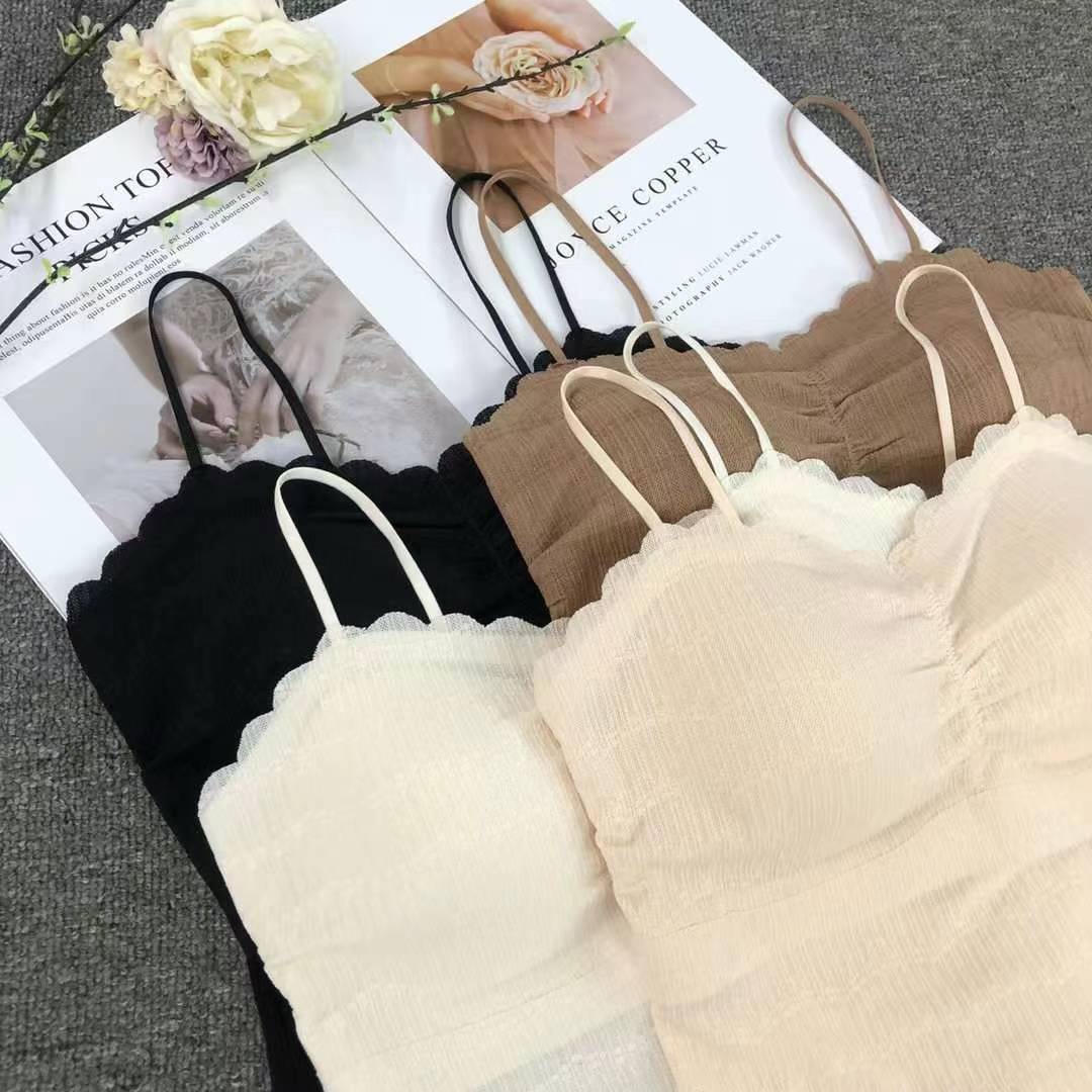 Nueva taza fija sin marcas de alta calidad chaleco de dama sin anillo de acero bra de yoga ropa interior deportiva mujer al por mayor