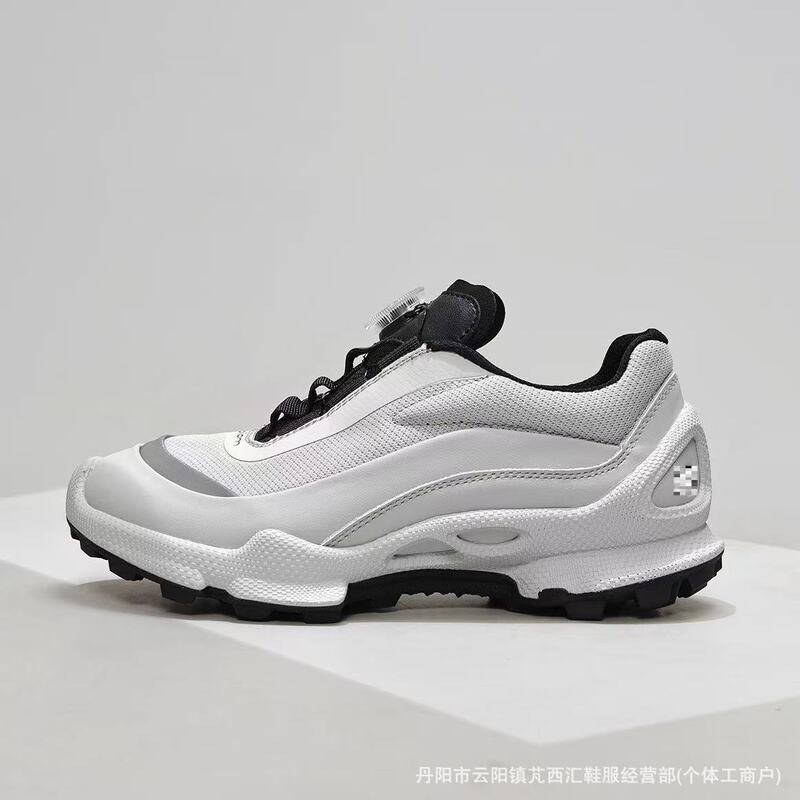 Putian Pure Original Aijia Top-Layer Cowhide Classic Men's Shoes Casual Business Non-Slip Wear-Resistant Thick-Soled BIOM Walking Shoes