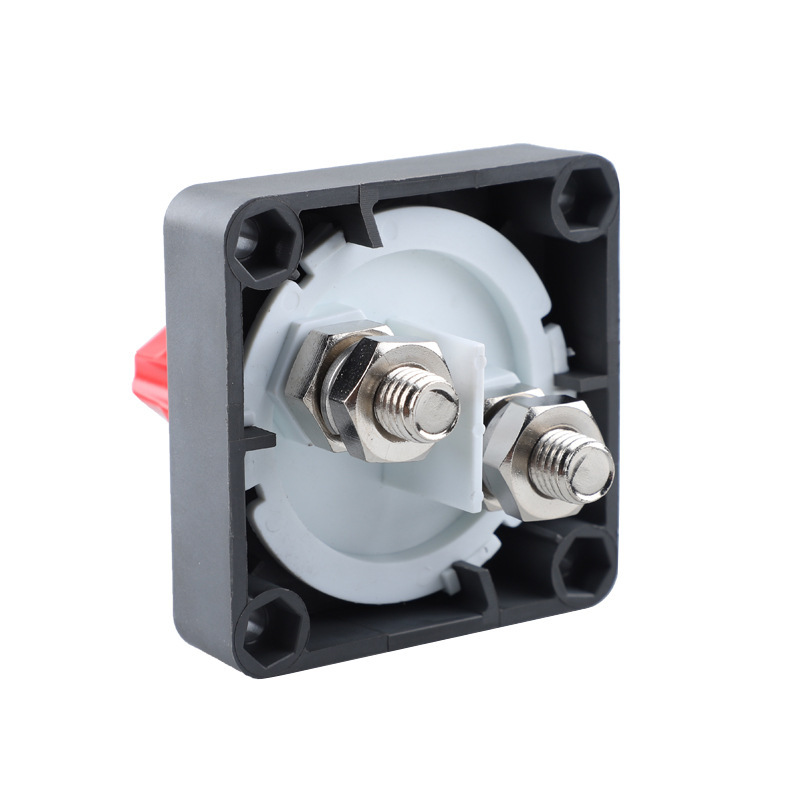 Ultra-thin low-profile power-off switch 12V24V for car batteries, power-off protection against leakage, high-current use in yachts and mechanical equipment