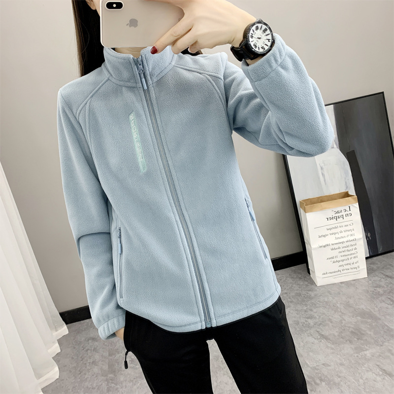 여성-스카이 블루