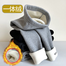 女童打底裤加绒加厚一体绒秋冬外穿洋气儿童纯棉裤子女宝宝保暖裤