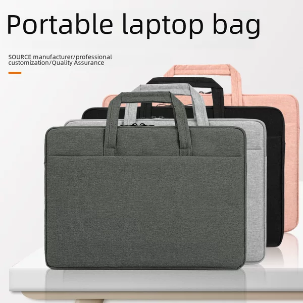 Ready-Made Laptop Bag 14/ 15inch Suitable for Apple and Huawei Tablet Bags, Waterproof and Shockproof Laptop Sleeve Bag