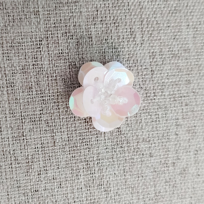 手作りビーズスパンコール花柄パッチ布ステッカーアクセサリー DIY 衣類靴帽子バッグヘアアクセサリーアクセサリー|undefined