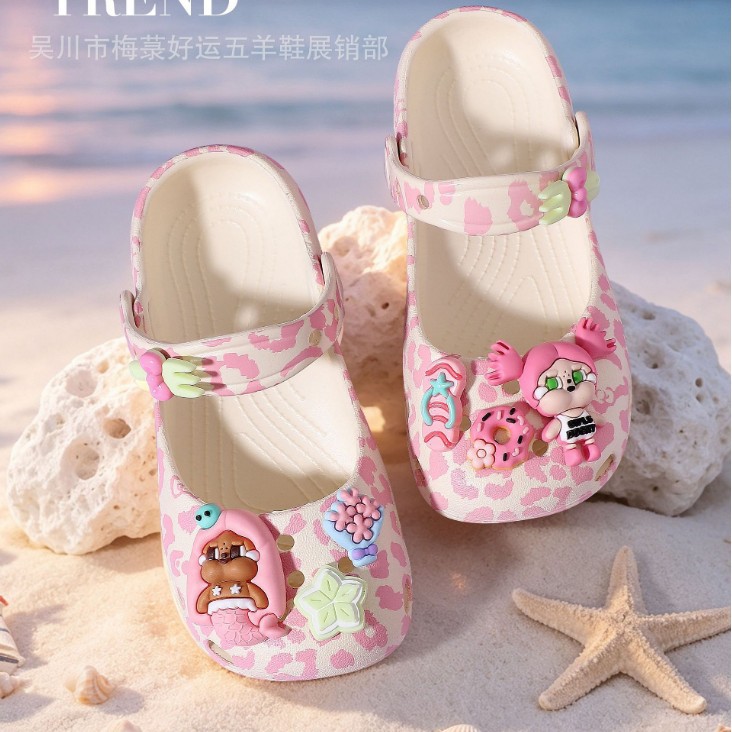 Children's Ballet Clogs 2026 Summer New Model Outdoor EVA Girls' Comfortable Lightweight Mary Jane Sandals Wholesale