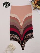 R 31636 Seams Leopard Print Panties �����ڿ� �羳ŷ��