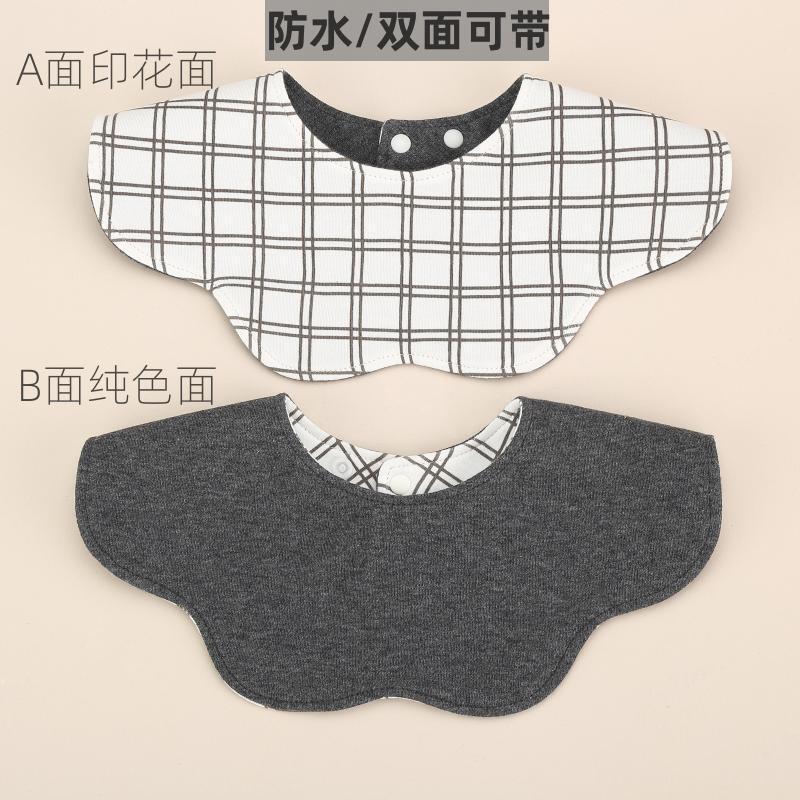 Ky waterproof black floral gray line grid