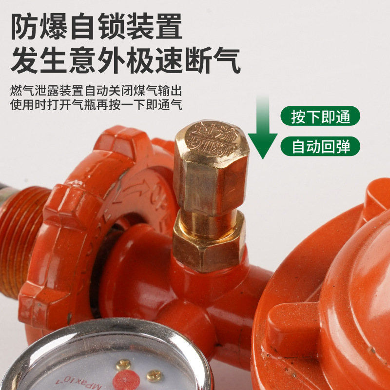 液化气防爆减压阀煤气罐中低压减压阀煤气灶阀门燃气自闭阀安全阀|undefined
