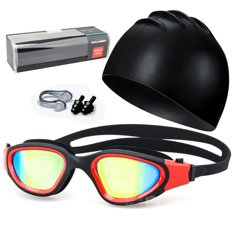 블랙 레드 화려한 세트