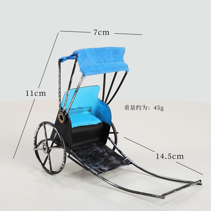 Ventas transfronterizas calientes retro modelo de hierro forjado artesanía decoración de alta calidad sala de estar dormitorio decoración de escritorio