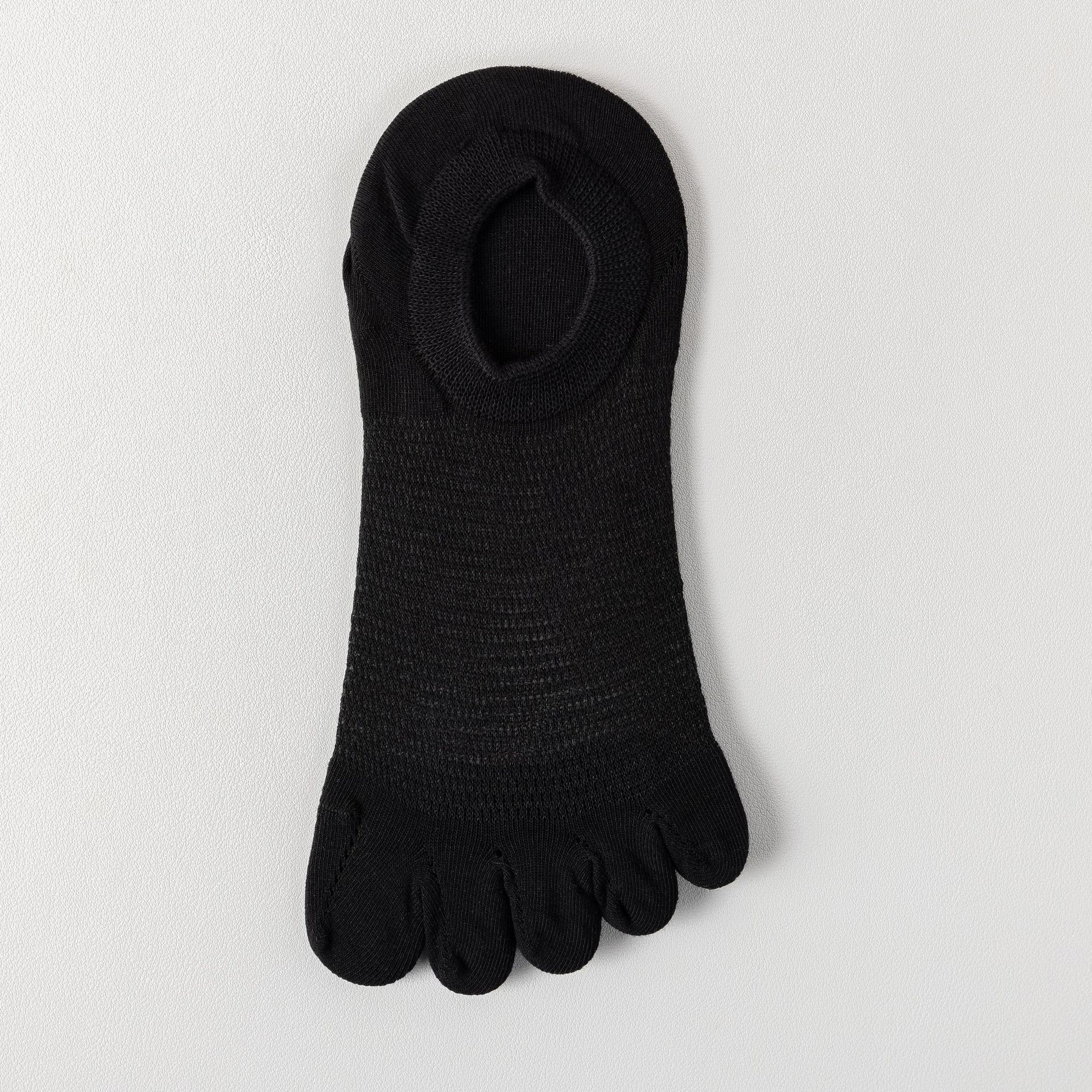 Zhuangyan calcetines para hombres de verano delgados de cinco dedos mallas respirantes antiolor calcetines de algodón de dedos divididos calcetines invisibles para hombres