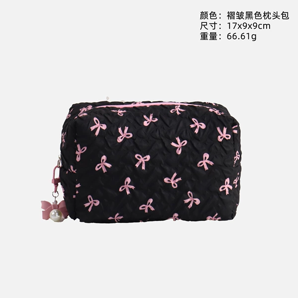 Pillow with bow
