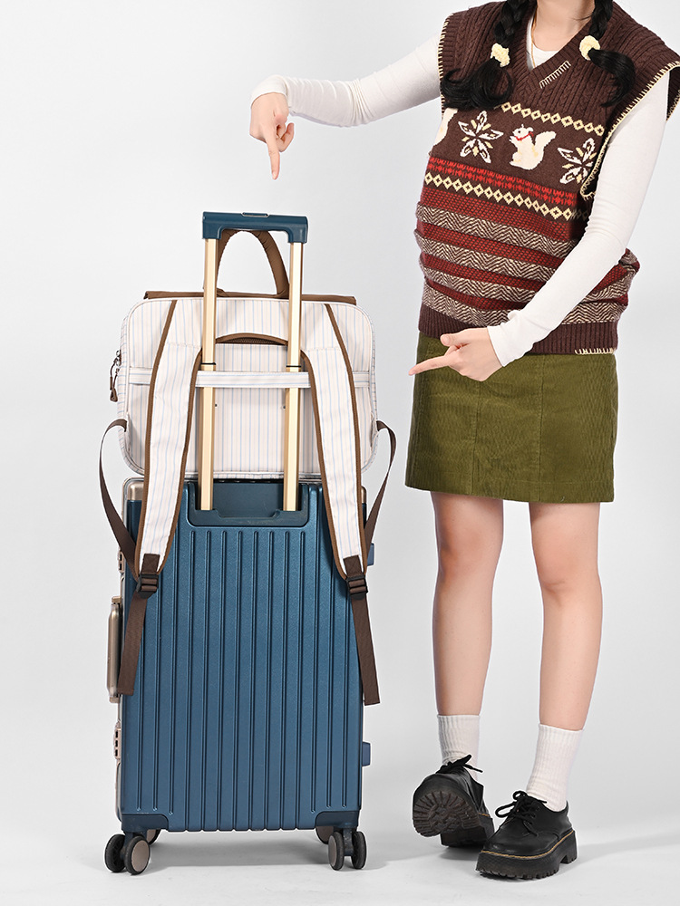 Mochila Multiuso para Computadora Portátil de Tela Impermeable y Anticaídas para iPad