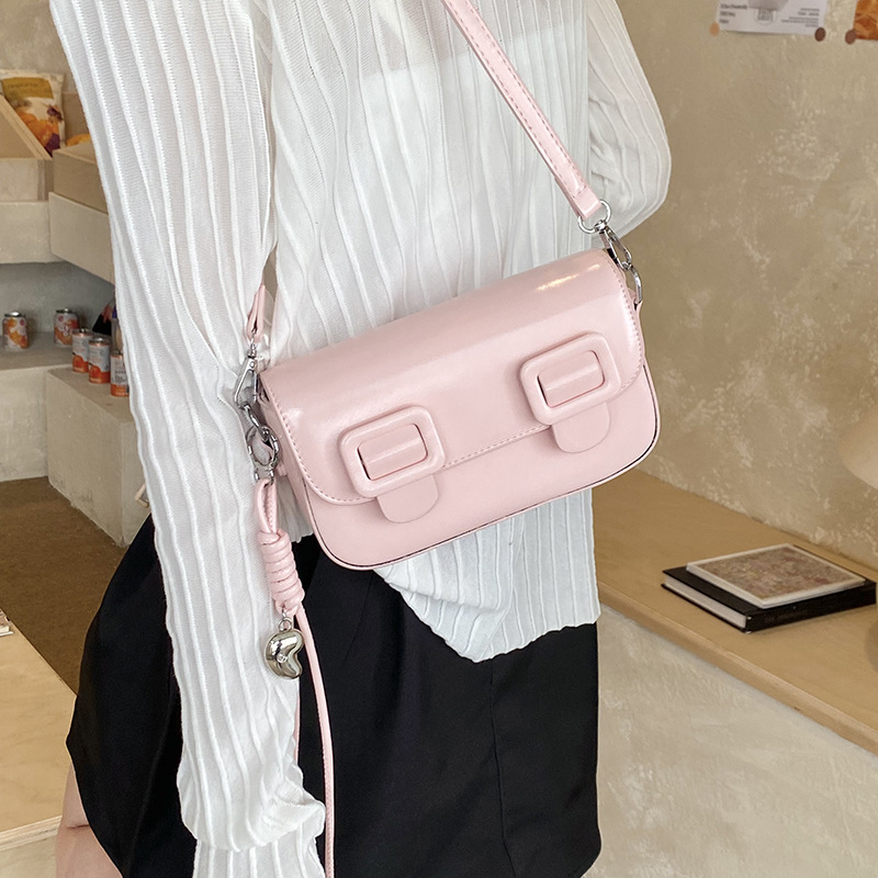 Bolso diario de alto valor de cara 2026 nueva textura ligera de lujo bolso de hombro de moda versátil bolso de mochila exterior pequeño bolso cuadrado image 4