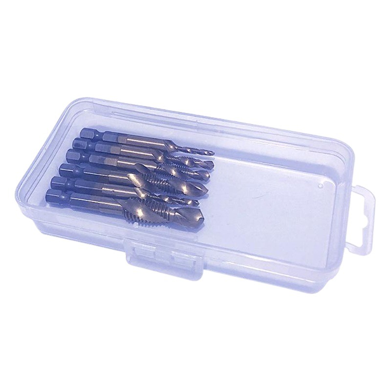 Pp caja vacía de plástico transparente cubierta caja de organización de escritorio accesorios pequeños caja de joyería caja de almacenamiento de piezas de hardware portátil