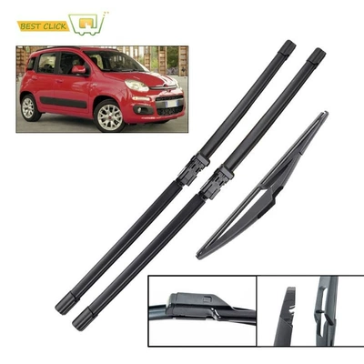 Suitable for Peugeot 2008 Wipers 2014-2018 Front and Rear Wipers 26inch + 16inch + 11inch Wipers