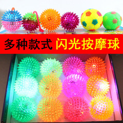 Elastic spine ball luminous volleyball, flashing sound 6.5 massage patch volleyball, street stall hot selling factory direct sale