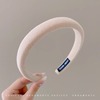 Universal sponge demi-season headband, hair accessory, 2024 years, new collection