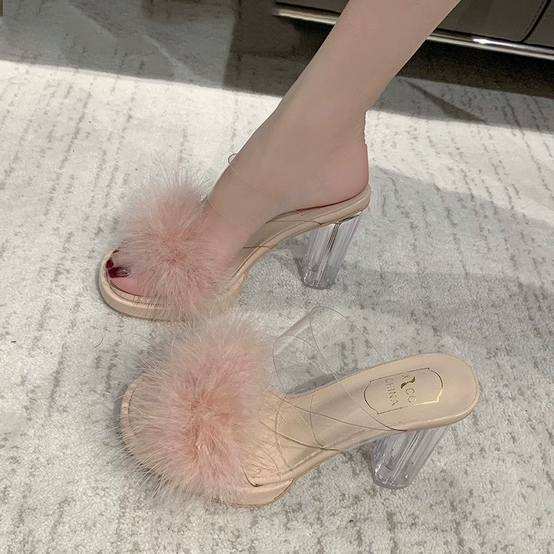 Летняя новая прозрачная букета с водонепроницаемым тапочками