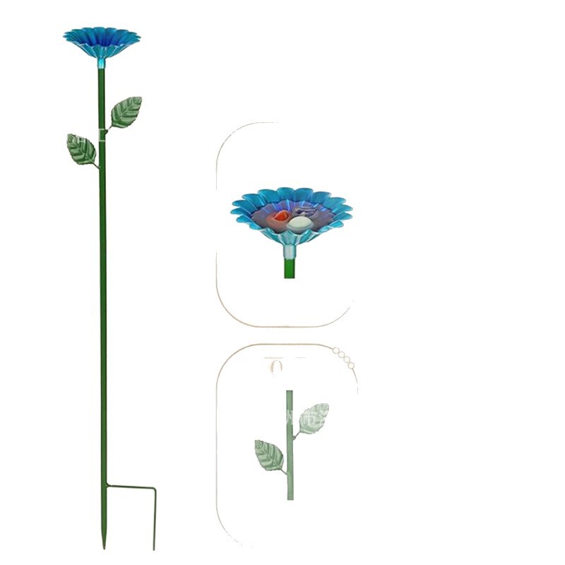 春の売れ筋屋外公園庭庭蜂の花給水器鉄製羊飼いフック吊りロッド地面プラグ防水|undefined
