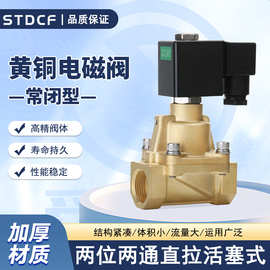 电磁阀厂家STHA11黄铜4分6分一寸AC220VDC24V高压活塞式先导高压