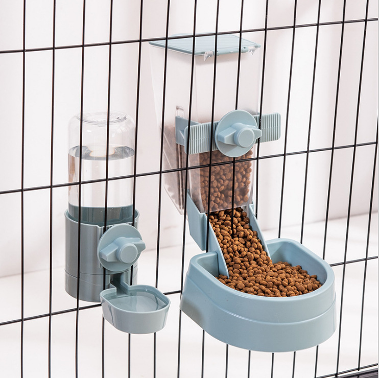 Pet supplies dog food full set automatic water feeder cat small dog…