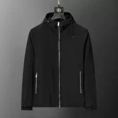Autumn New Hooded Jacket Men's Sports Fitness Jacket Cross-Border Thin Jacket Men's Casual Cardigan