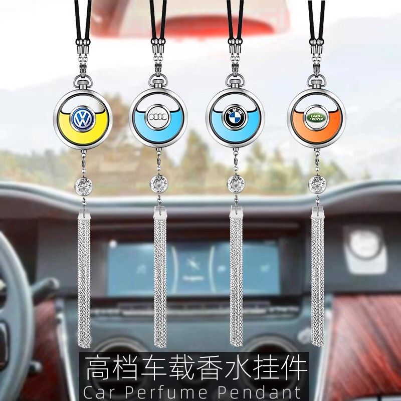 车载香水汽车香薰挂件吊坠车内用精油摆件装饰品创意持久淡香高档