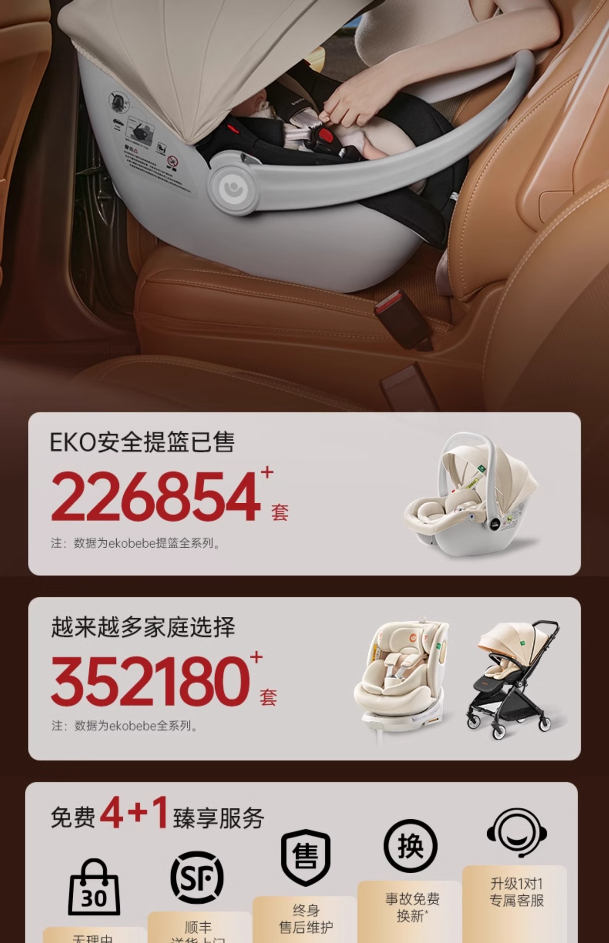 Suitable for Yi Ge Baby Basket-Type Child Safety Seat Car Newborn Baby Sleeping Basket Car Portable