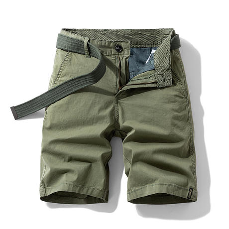 American Style Trendy Brand Loose Five-point Pants Summer New Arrival Belt Style Work Shorts Casual All-match Youth Straight Pants